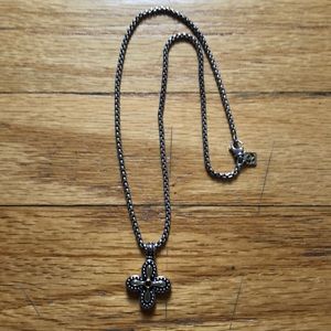 Konstantino Cross/David Yurman Necklace